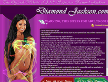 Tablet Screenshot of diamondjackson.com